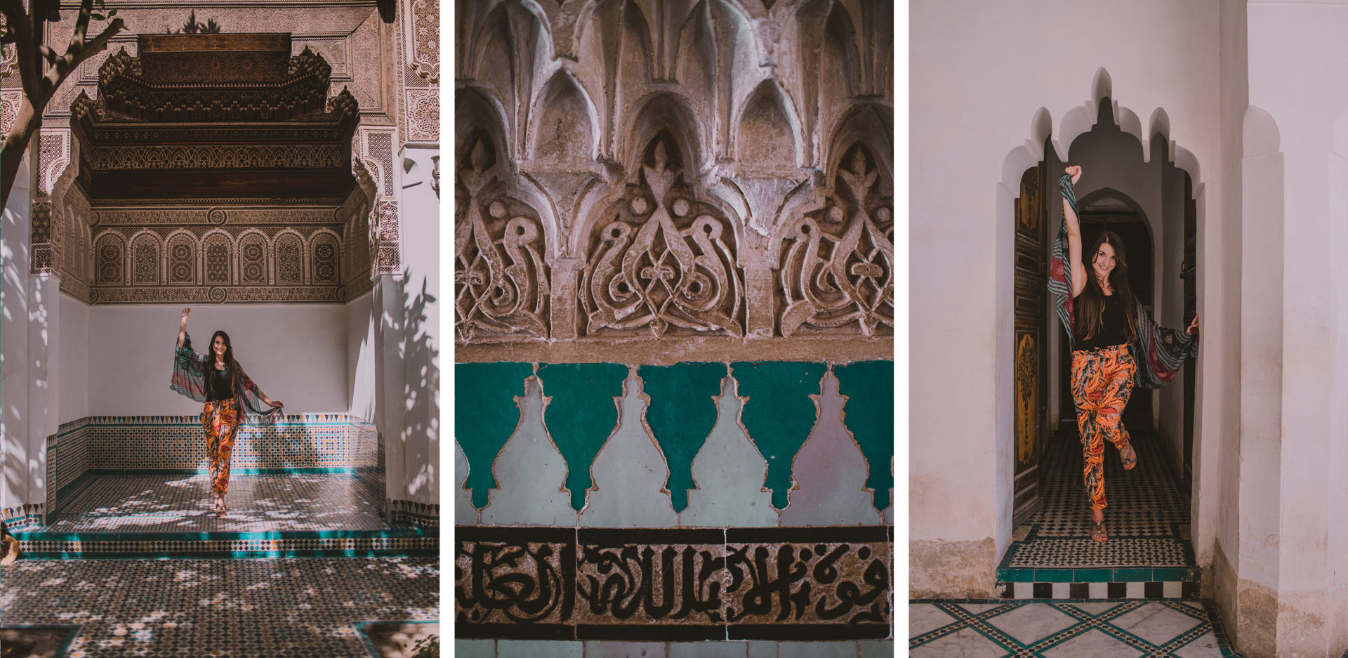 Photos du palais de la Bahia à Marrakech