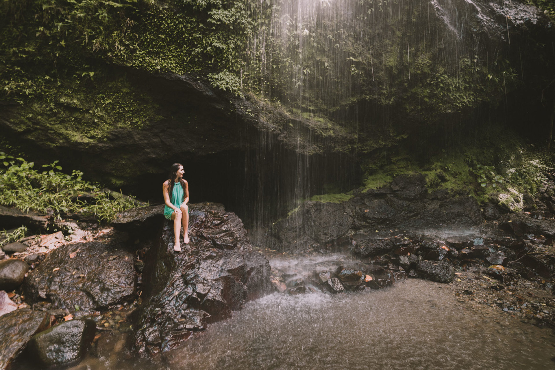Randonnée jusqu'à la cascade de l'Anse couleuvre