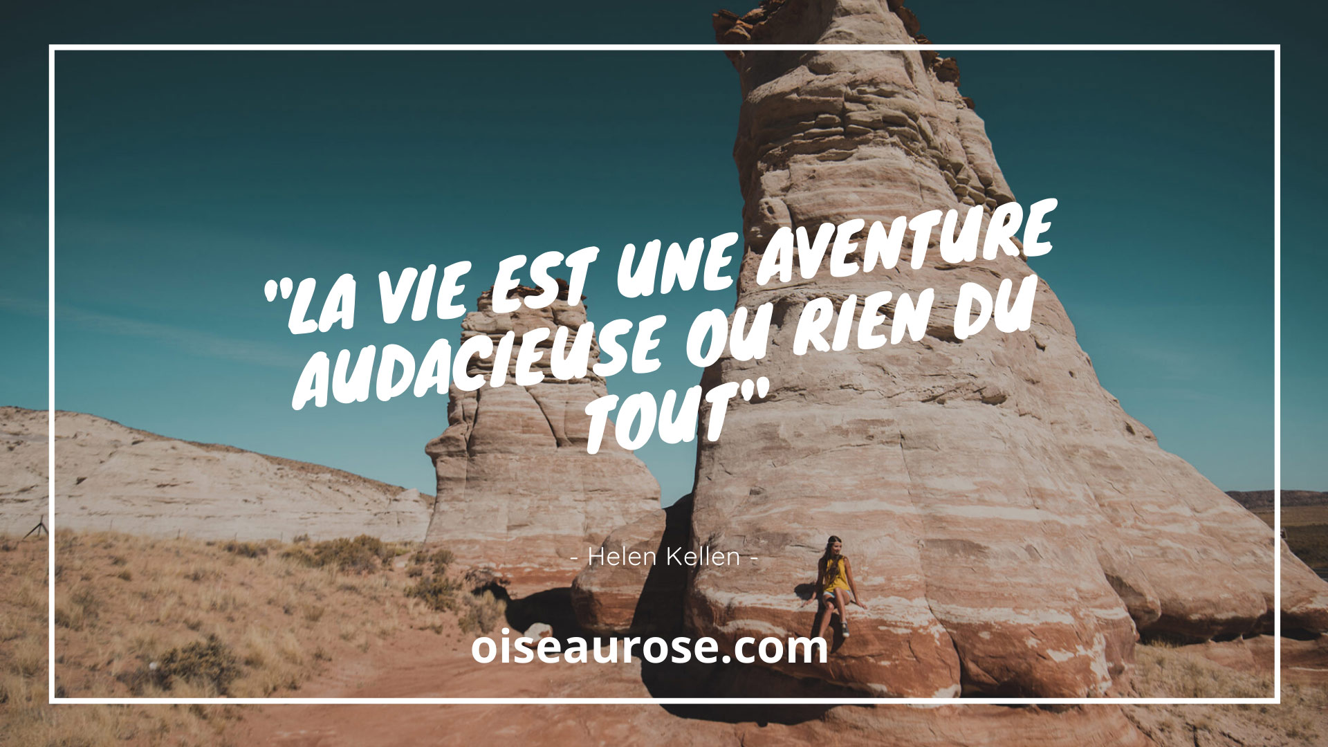 Citation de voyage la vie est une aventure audacieuse