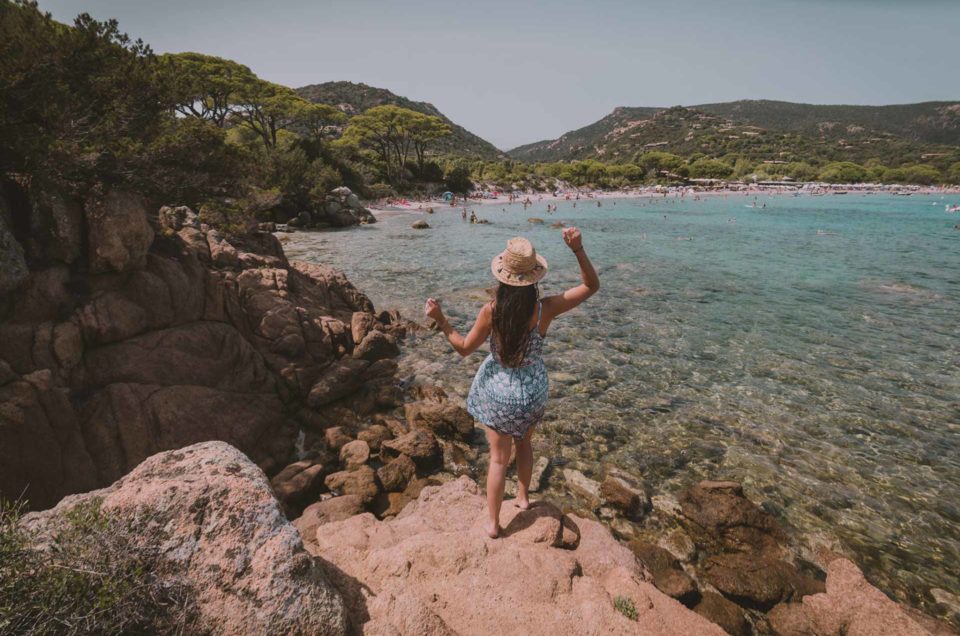 Palombaggia, une des plus belles plages de Corse !