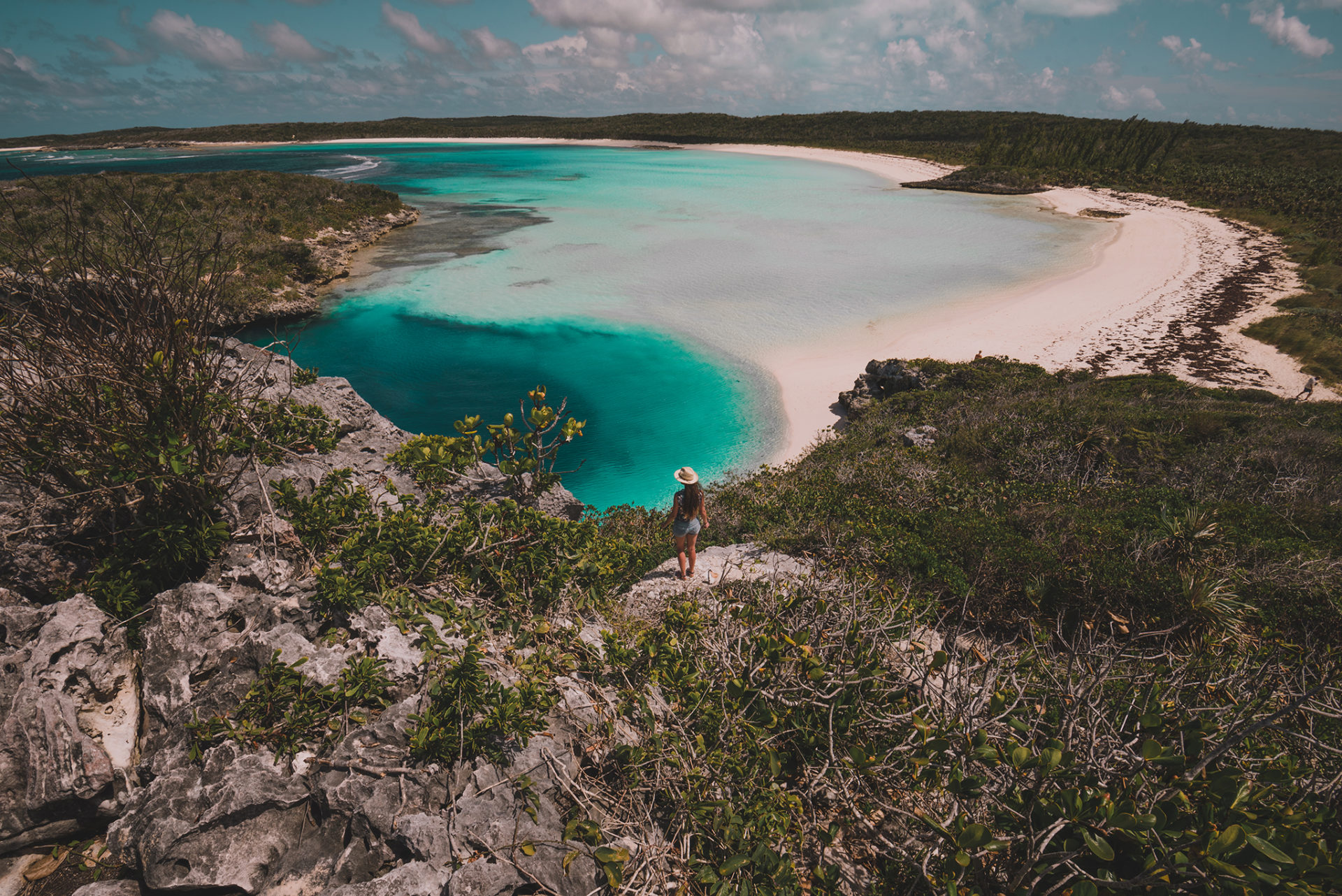 voir dean's blue hole long island, bahamas