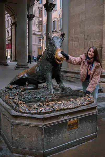 La fontaine del Porcinello, Florence