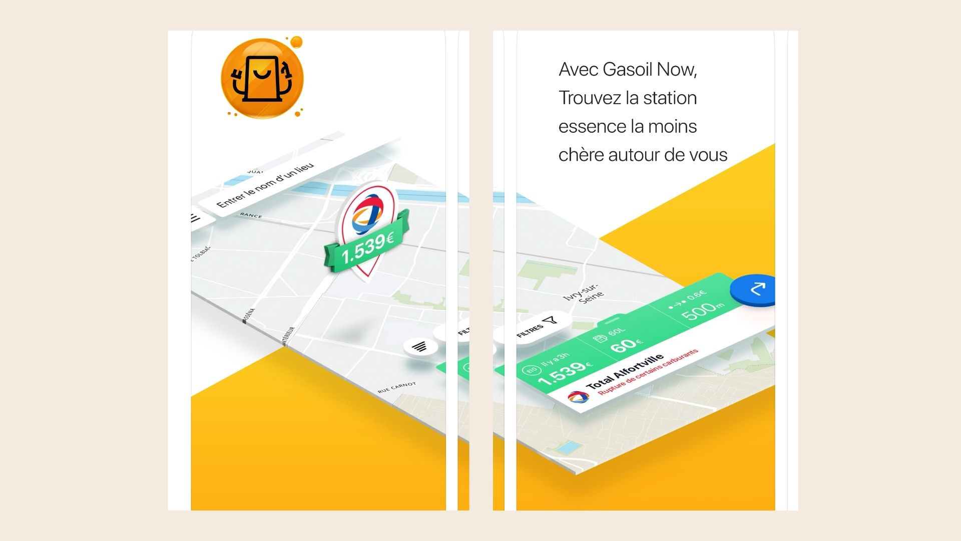 Gasoil Now Application