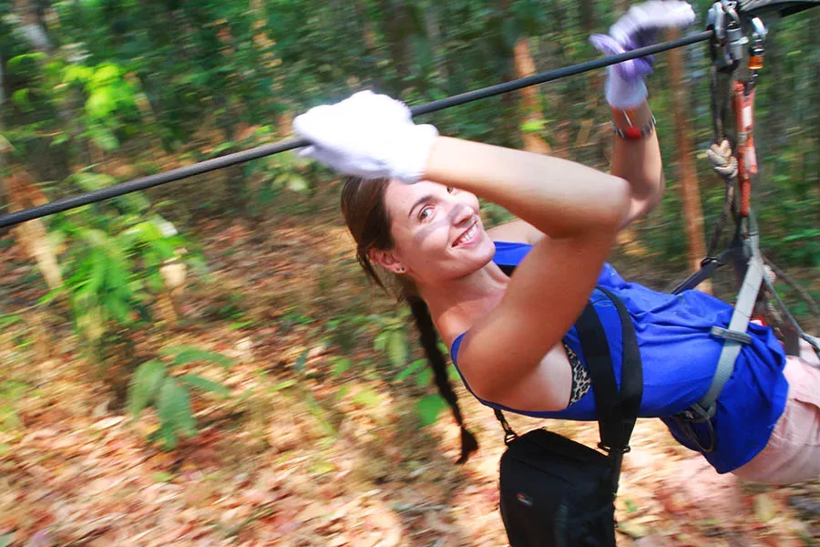 J&rsquo;ai testé « The Gibbon Experience » au Laos