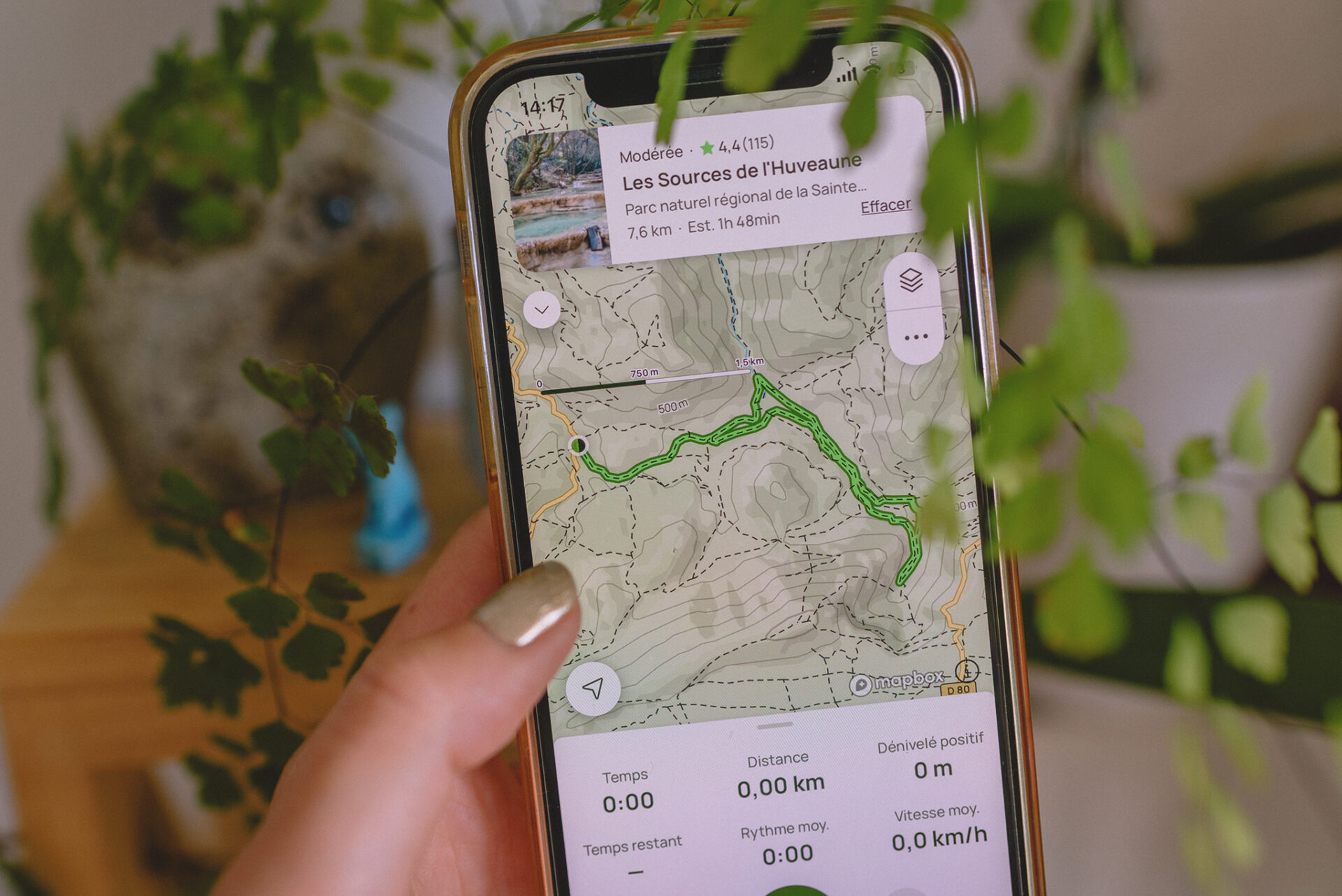 Utilisation de Alltrails pour trouver des sentiers de randonnées