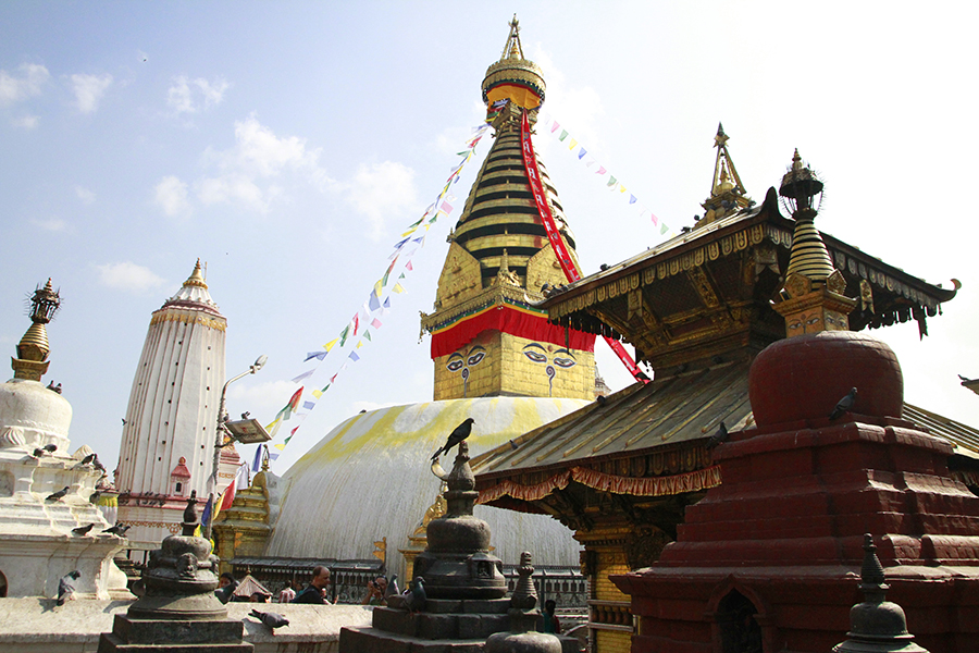 Stupa de swayambunath - Katmandou