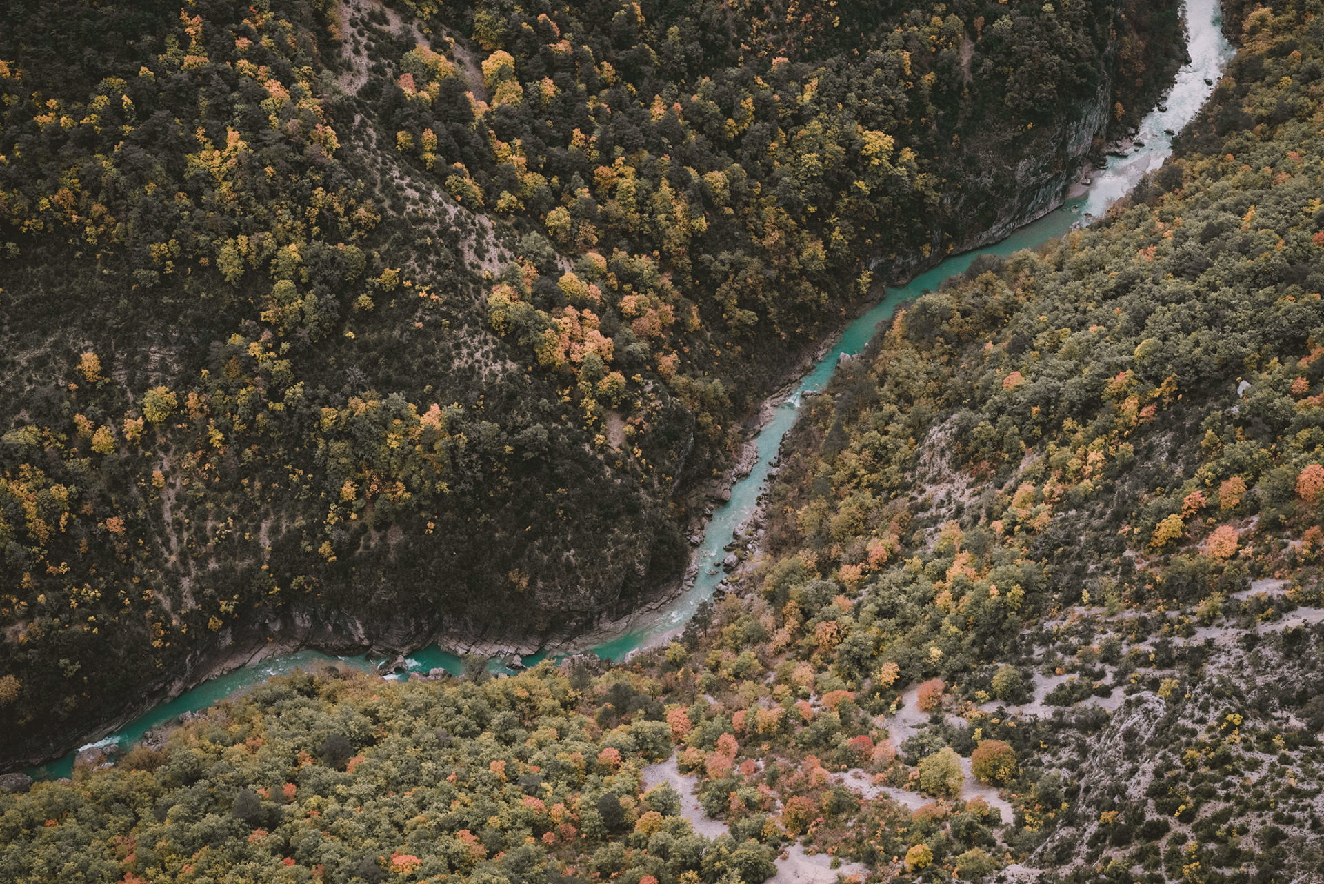 Paysage des Gorges du Verdon