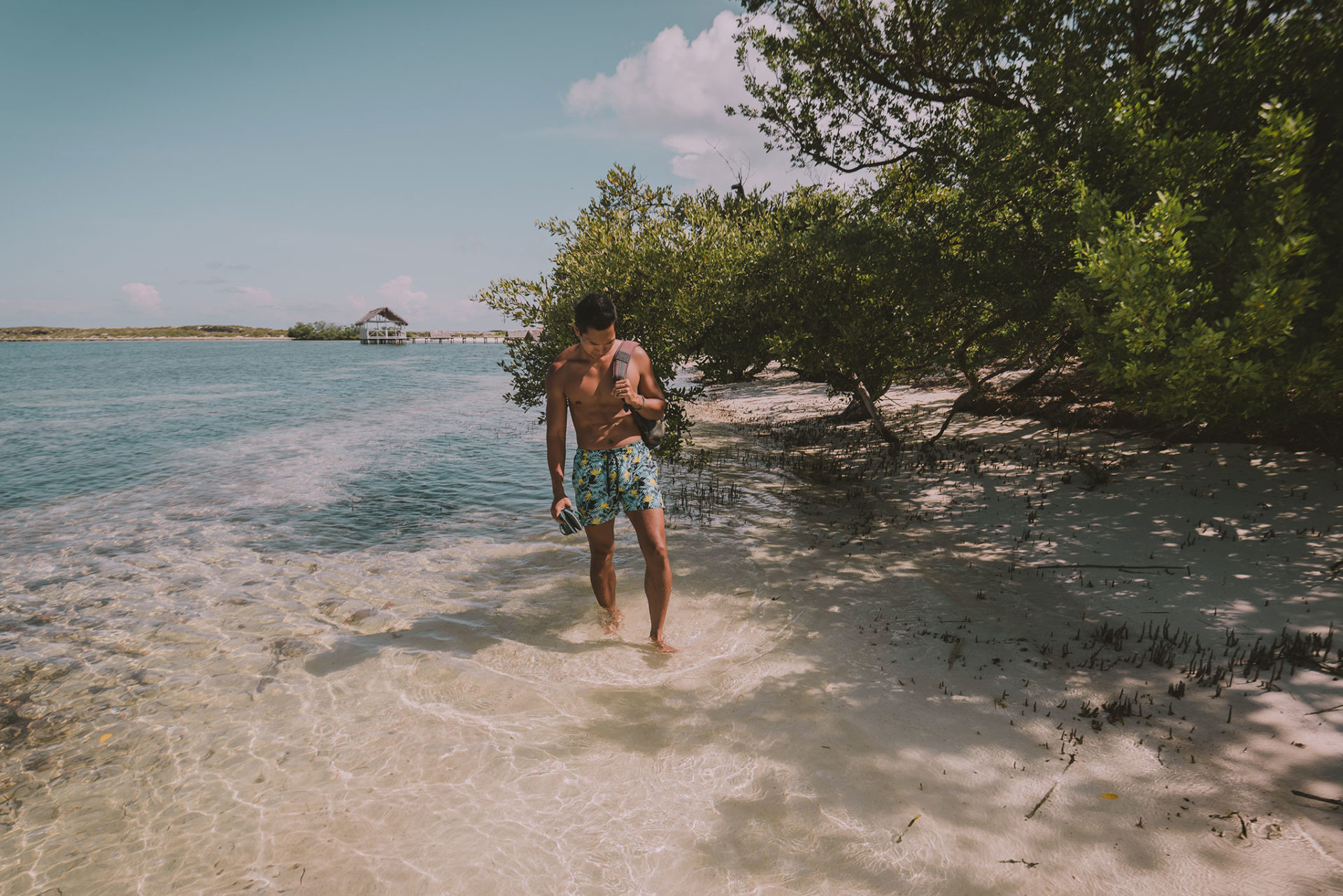 Plage paradisiaque à Cuba