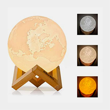Lampe terre monde