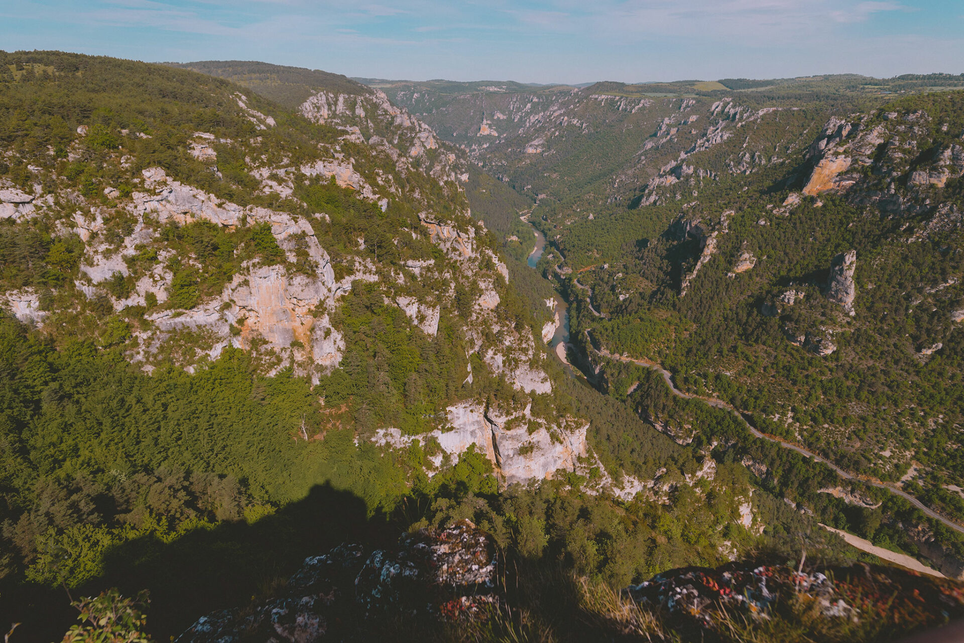Point du vue du Roc des Hourtous
