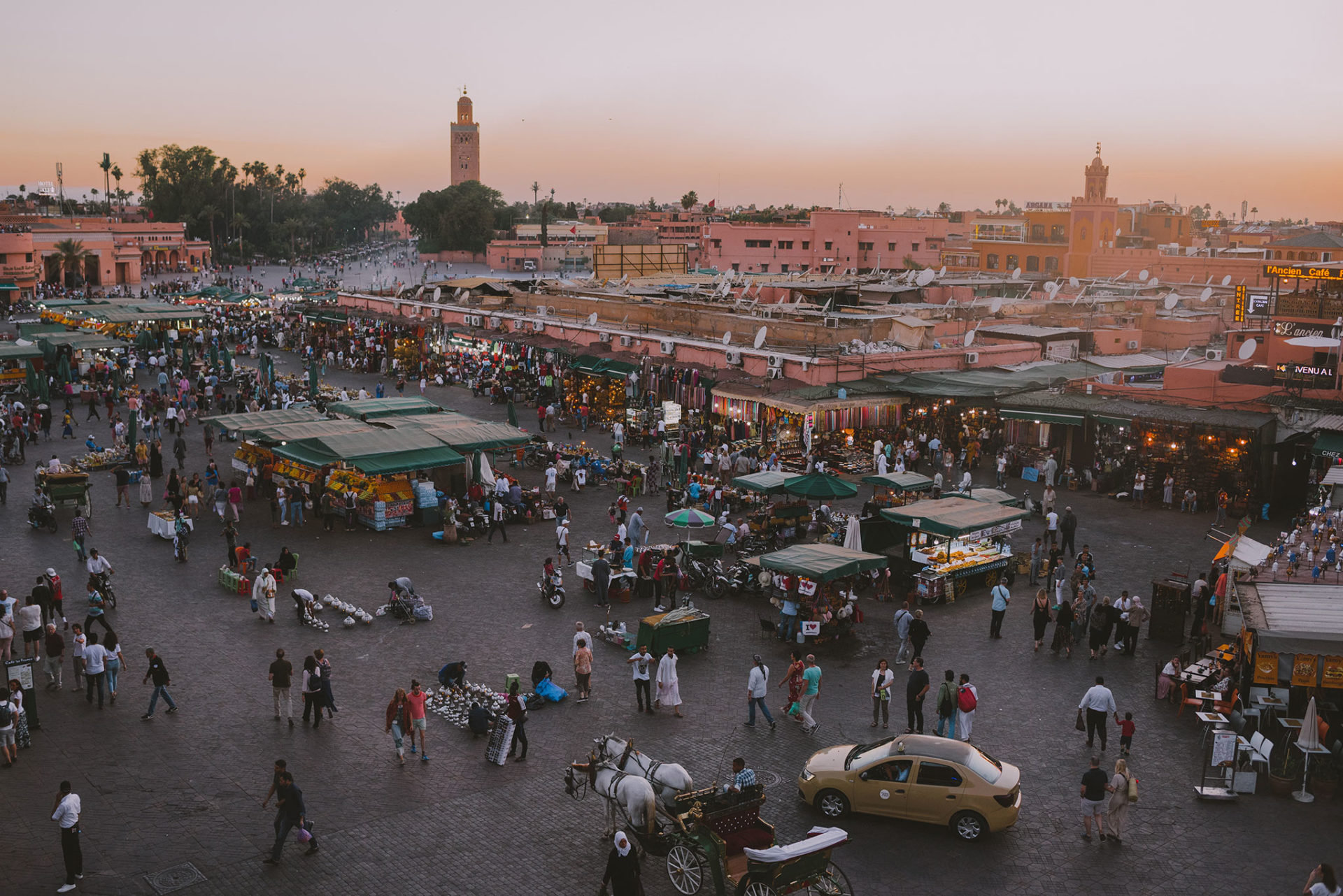 La place Jemaa El Fna