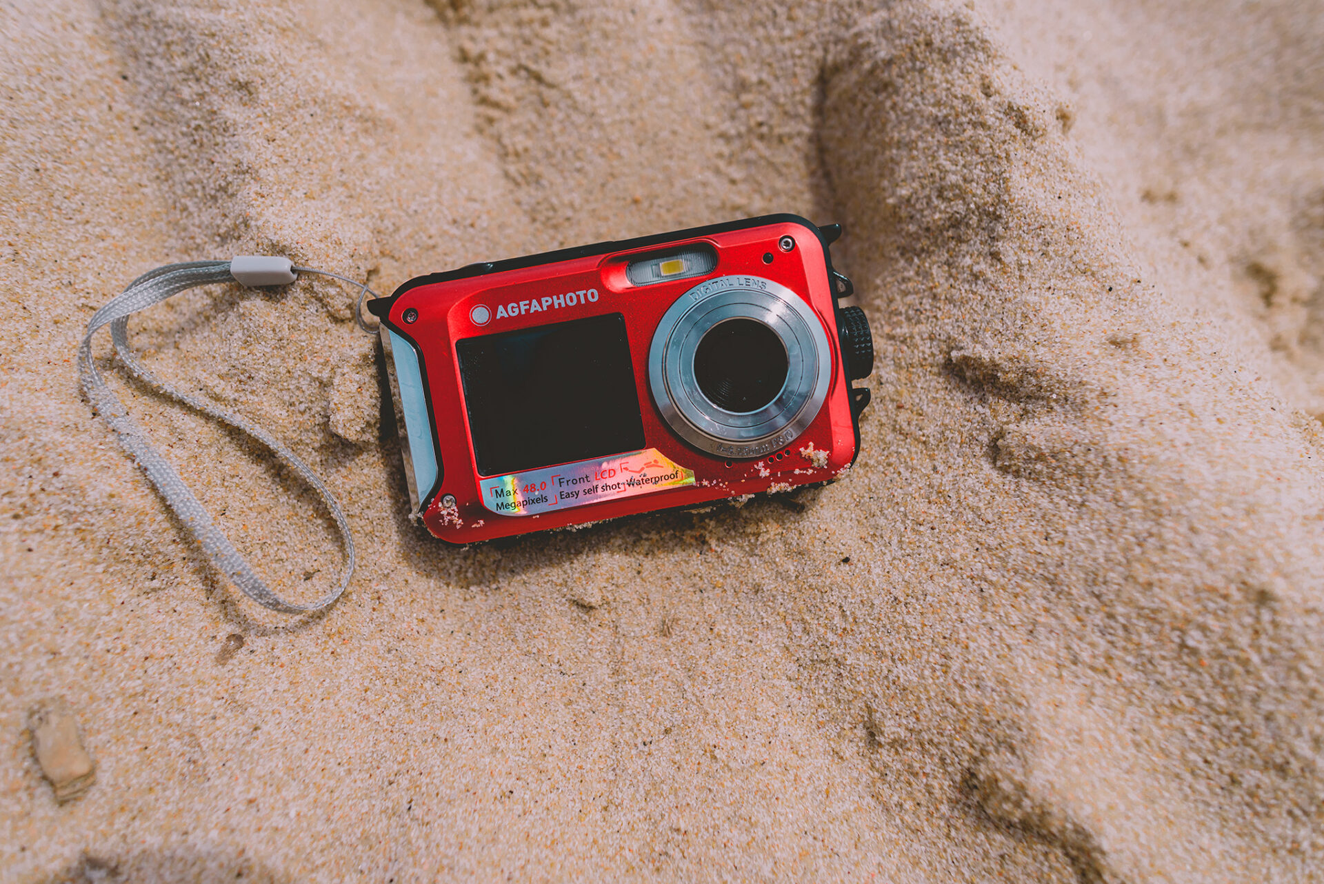 Appareil photo étanche pour les vacances