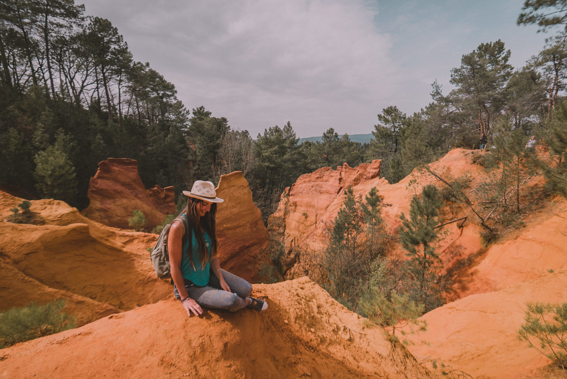 Le sentier des ocres de Roussillon