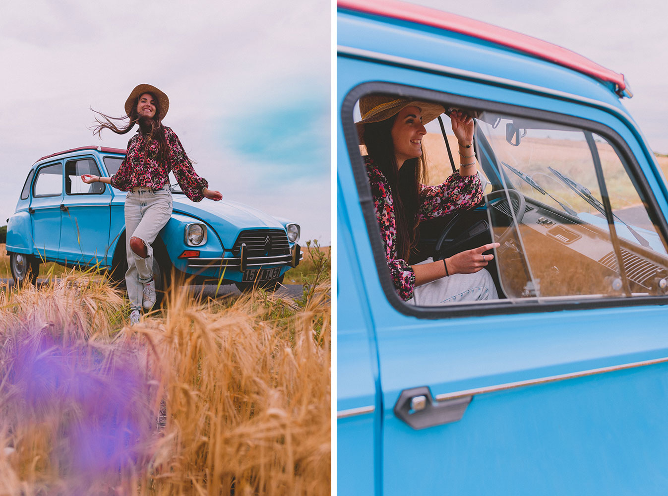 Balade en voiture Vintage