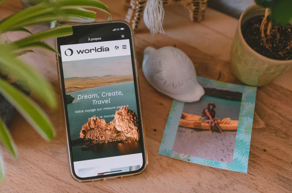 Ma participation à Worldia, plateforme de réservation de voyages inspirants