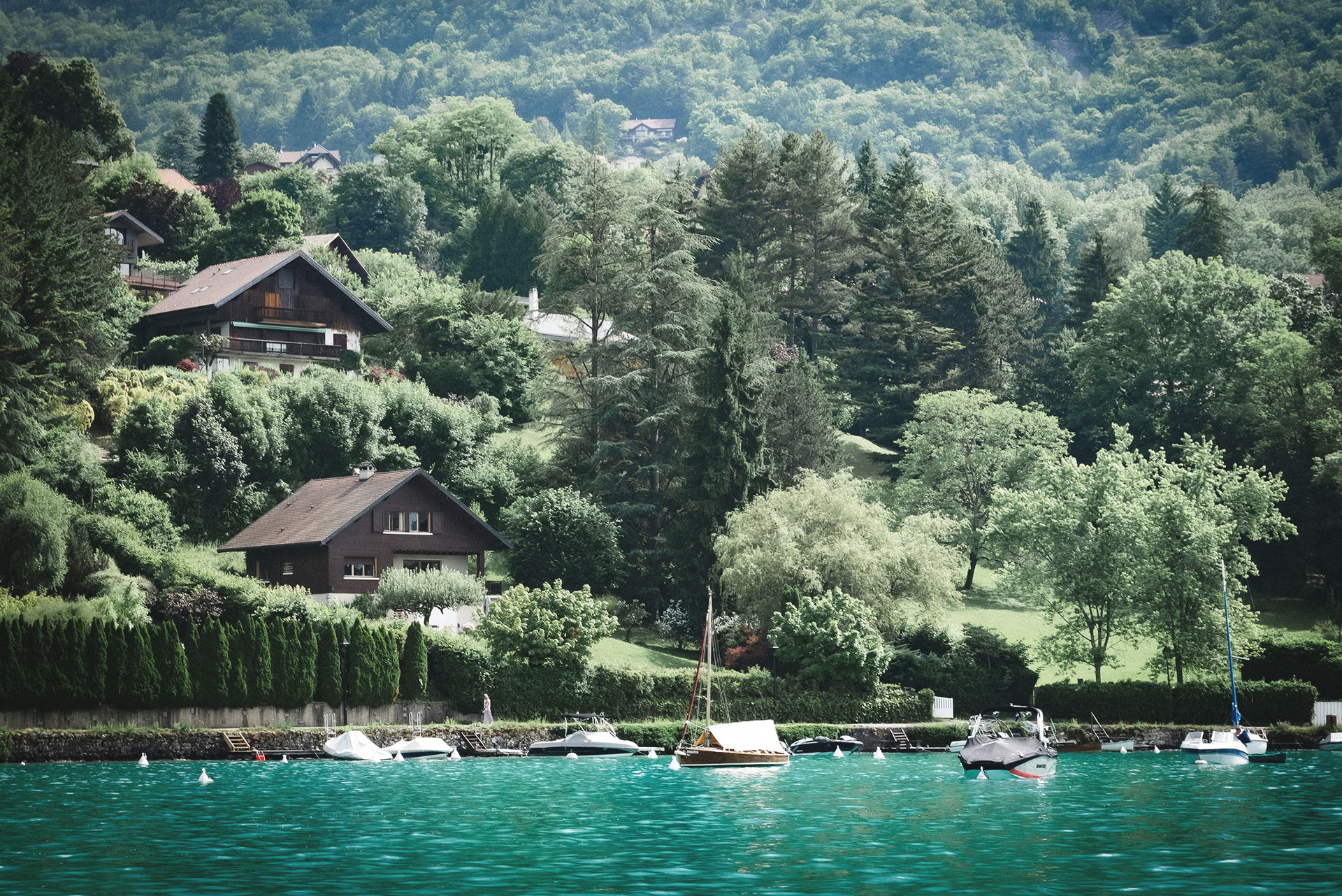 Le lac d'annecy