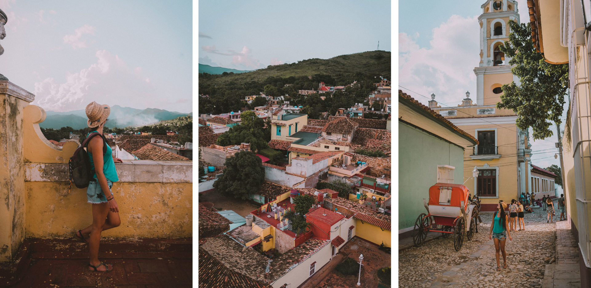 Vue panoramique sur Trinidad, Cuba.