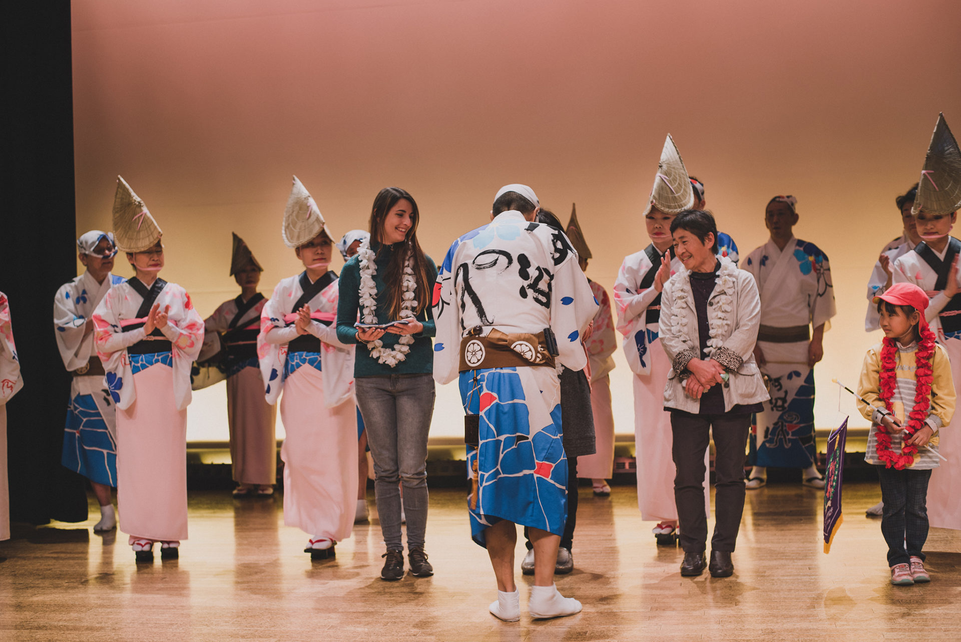 Awa-odori danse, festival Japon, Tokushima, Shikoku