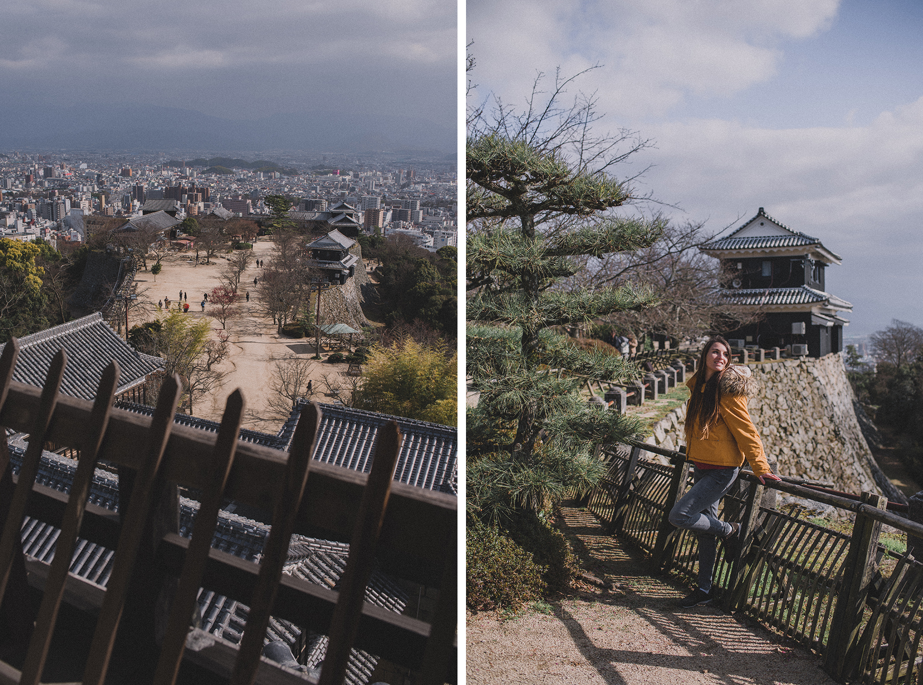 Matsuyama château, Shikoku, Japon