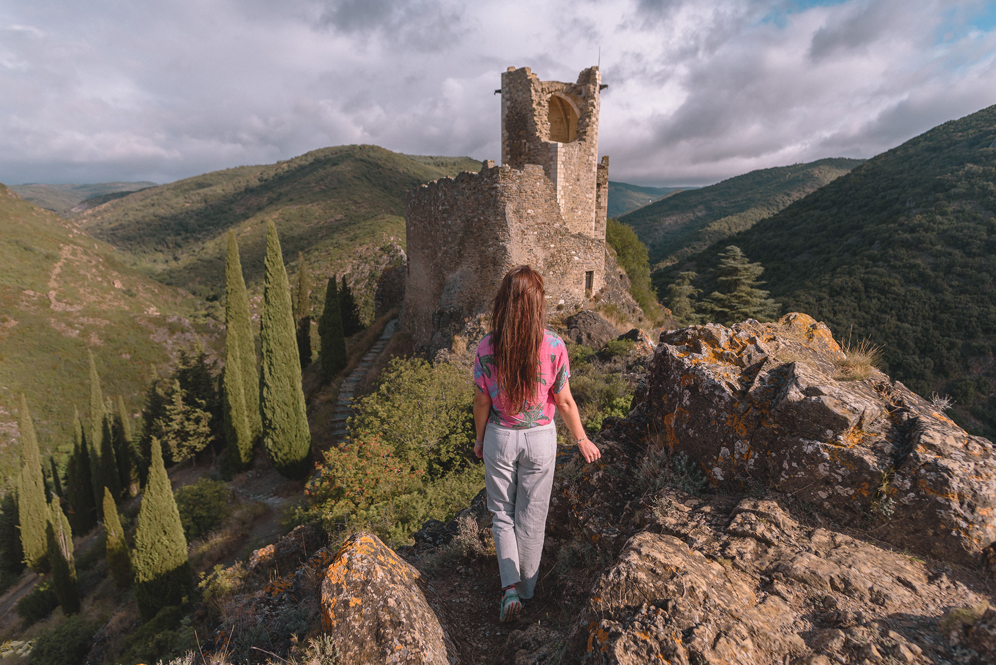 Châteaux Cathare du sud de la France