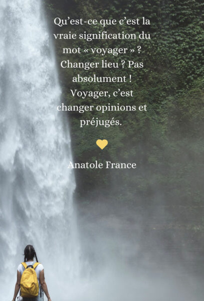 Citation voyage rencontres