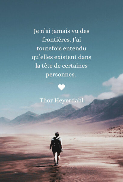 Citation voyage sur les frontières