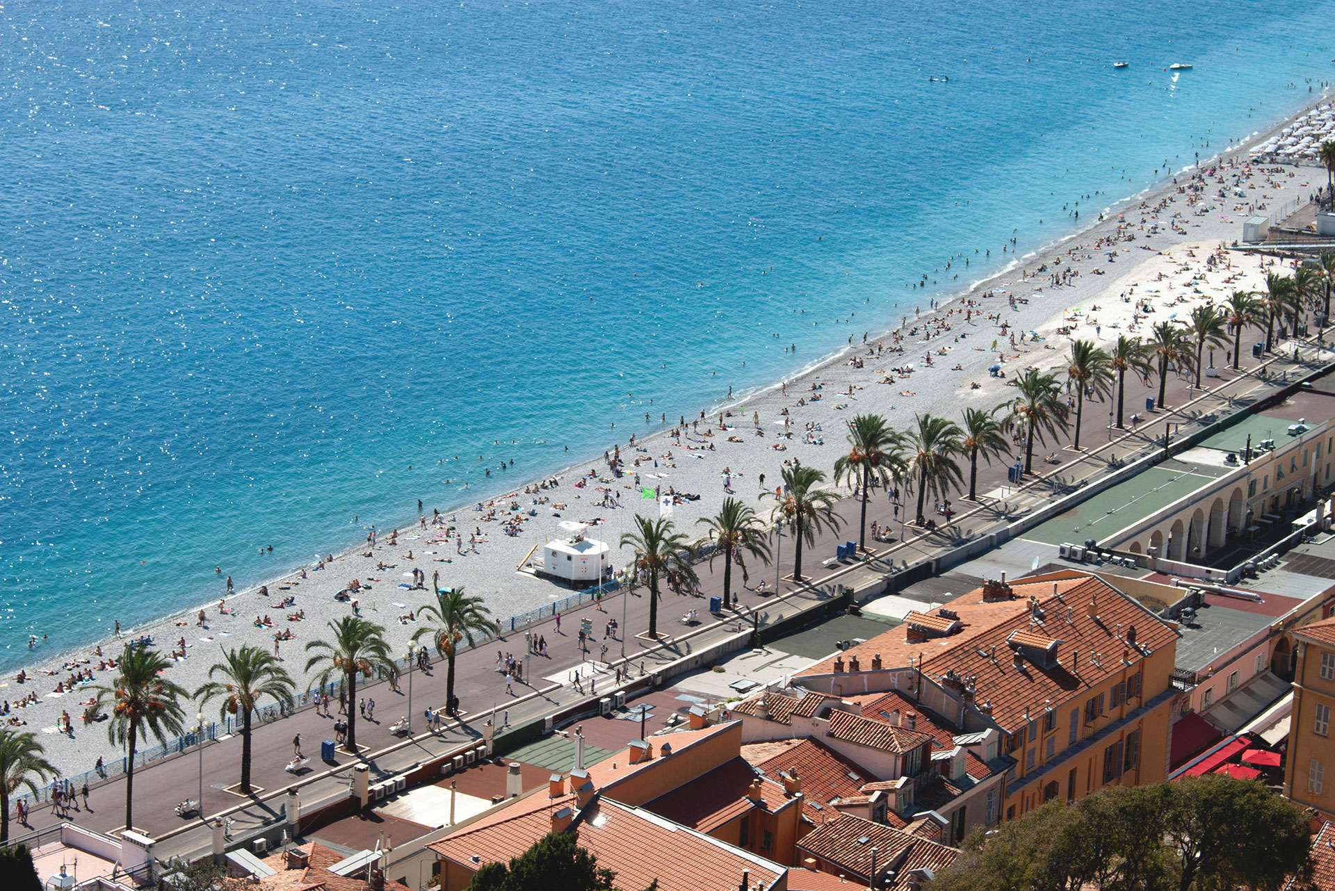 La côte d'azur et ses plages