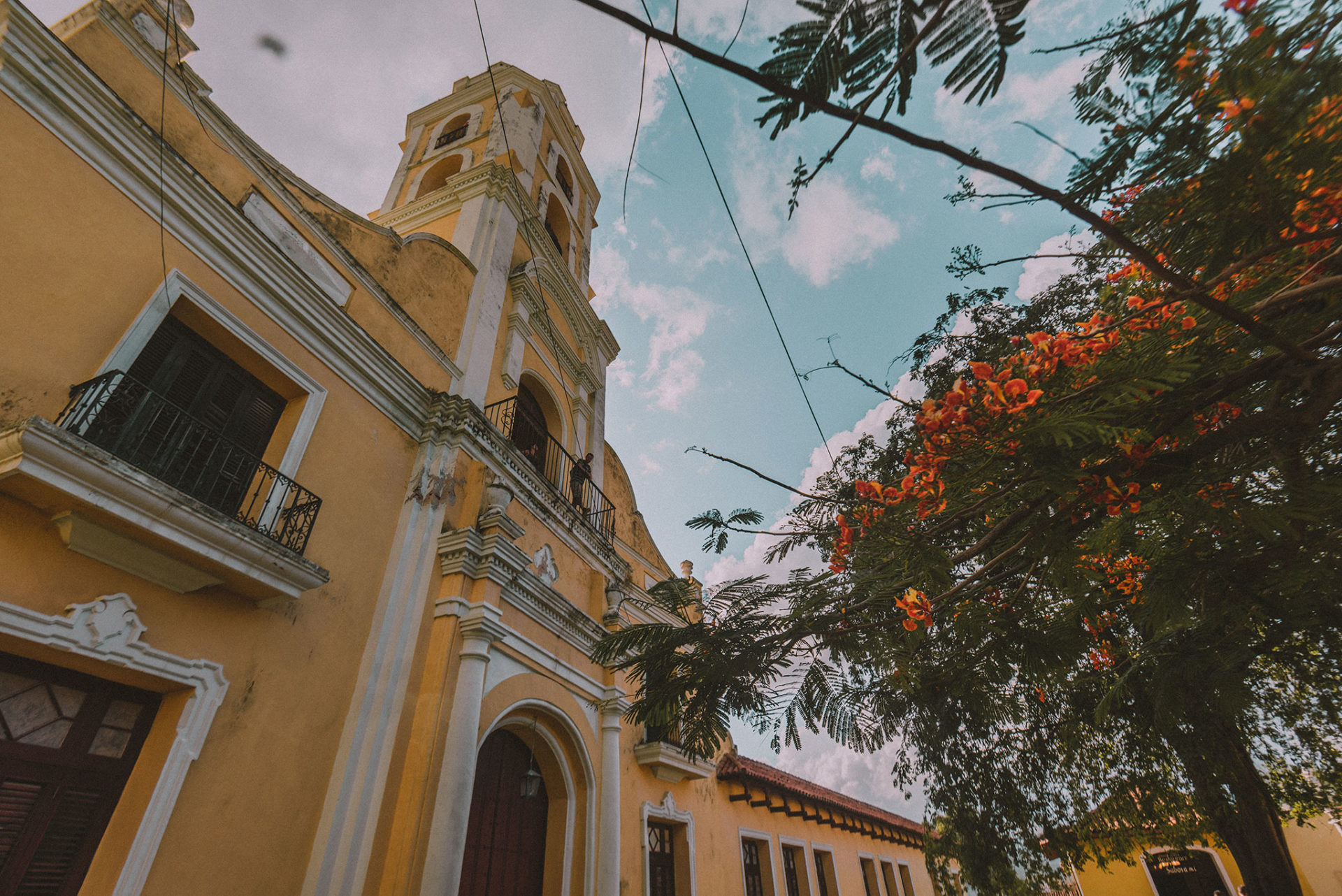 Le couvent de Trinidad et sa vue