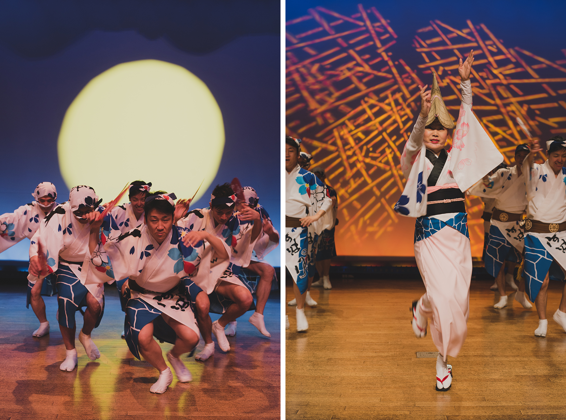 Danse Awaodori, Tukushima, Japon