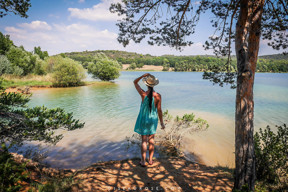 baignade au lac de Sainte-Croix