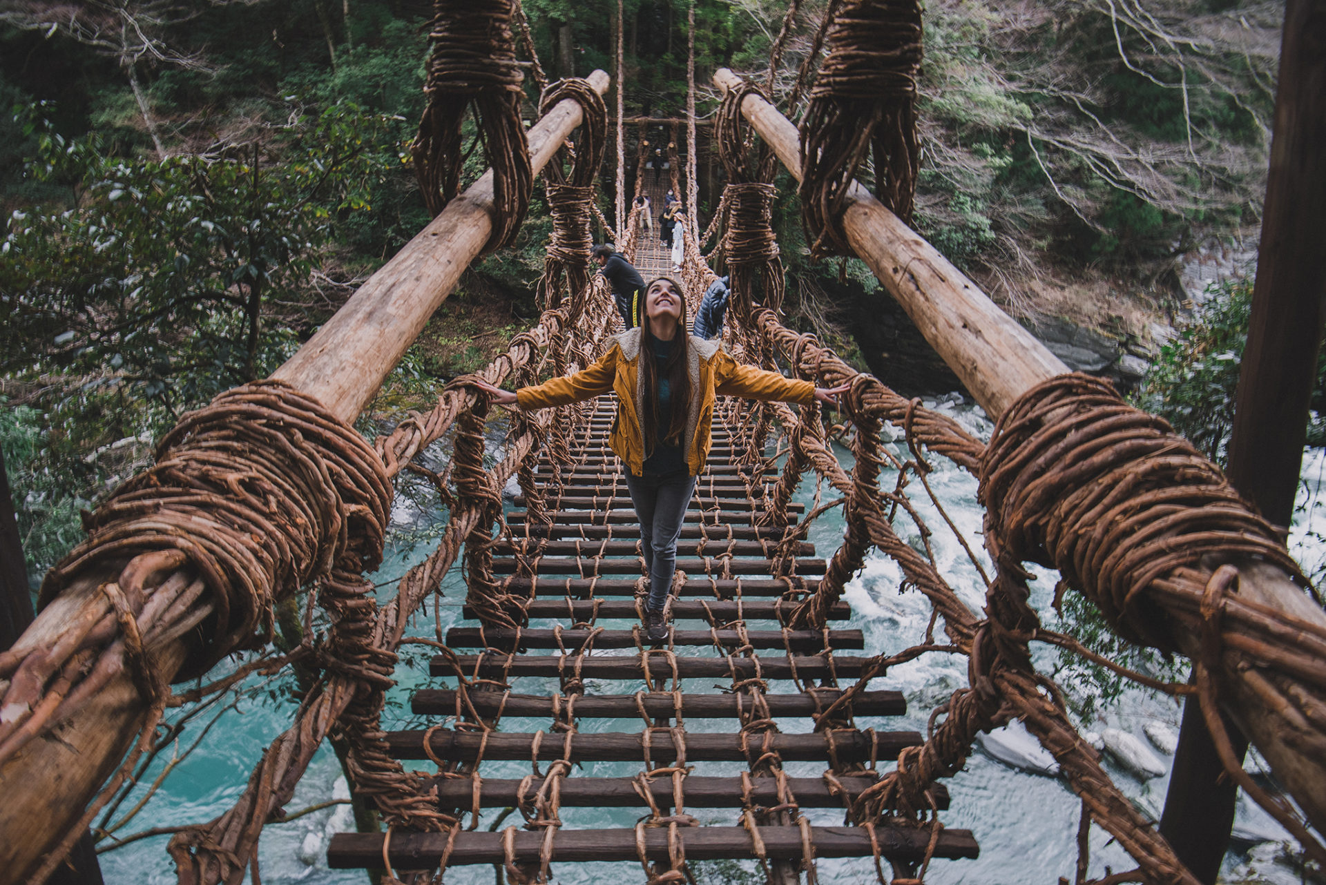 kazarabashi pont, informations, japon, Shikoku