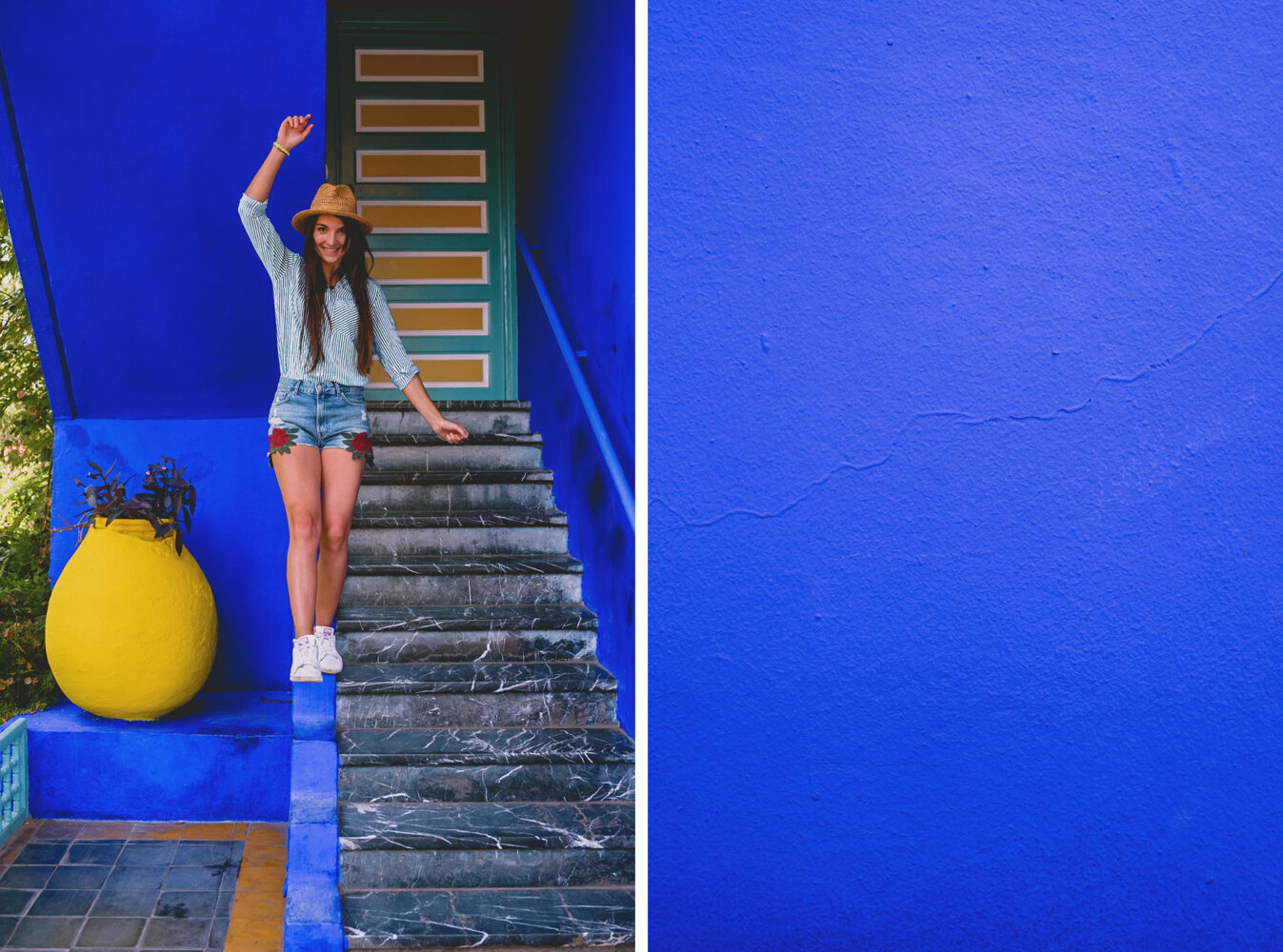 La couleur bleu Majorelle