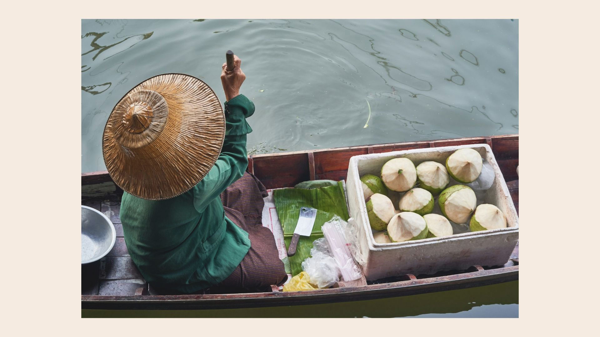 Damnoen Saduak marché fottant