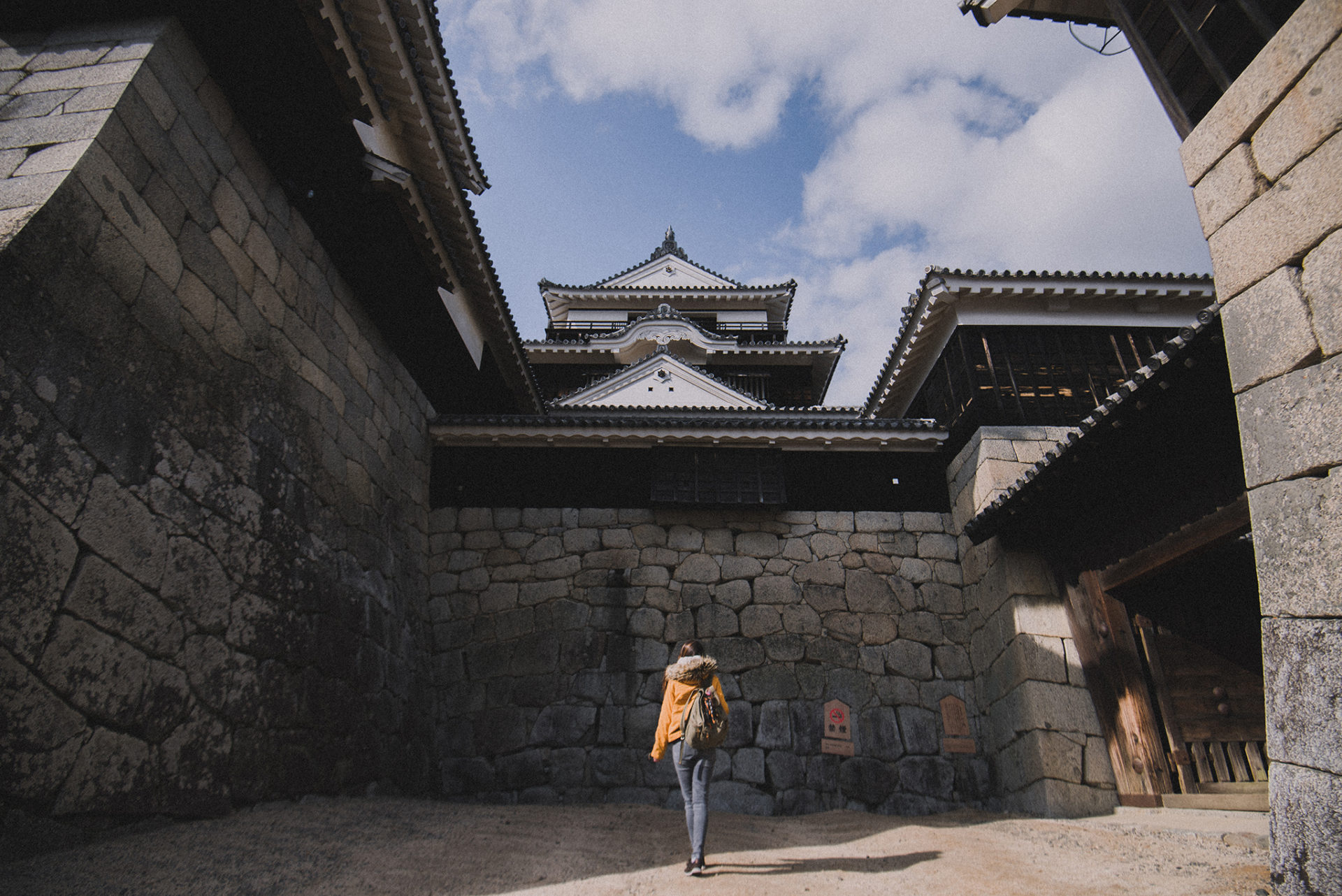 Château de Matsuyama, Japon