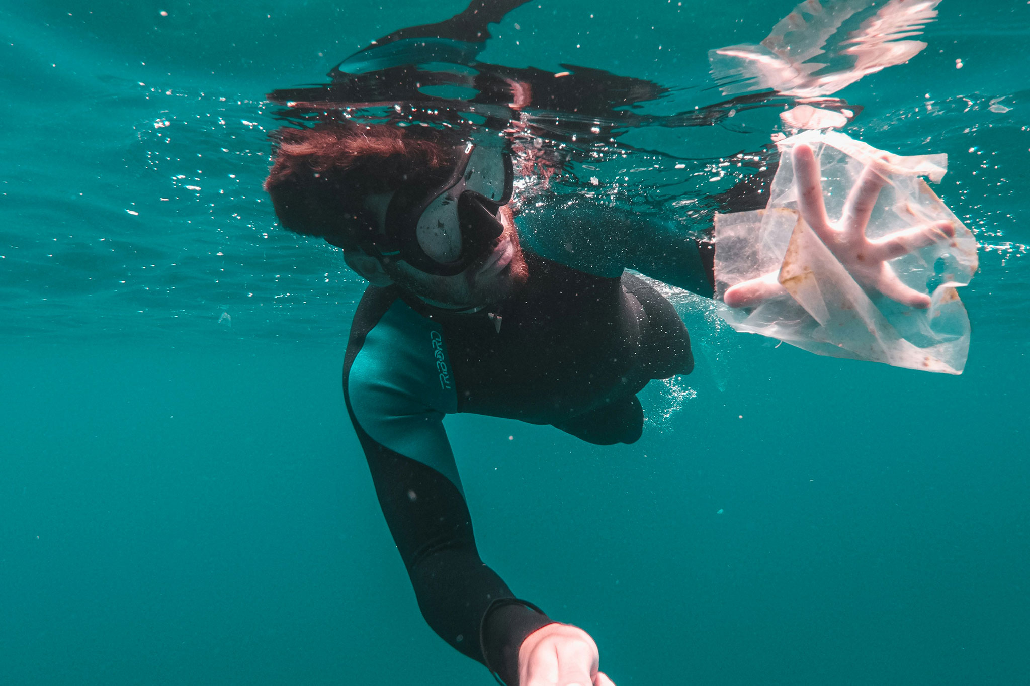 Plastique dans les océans