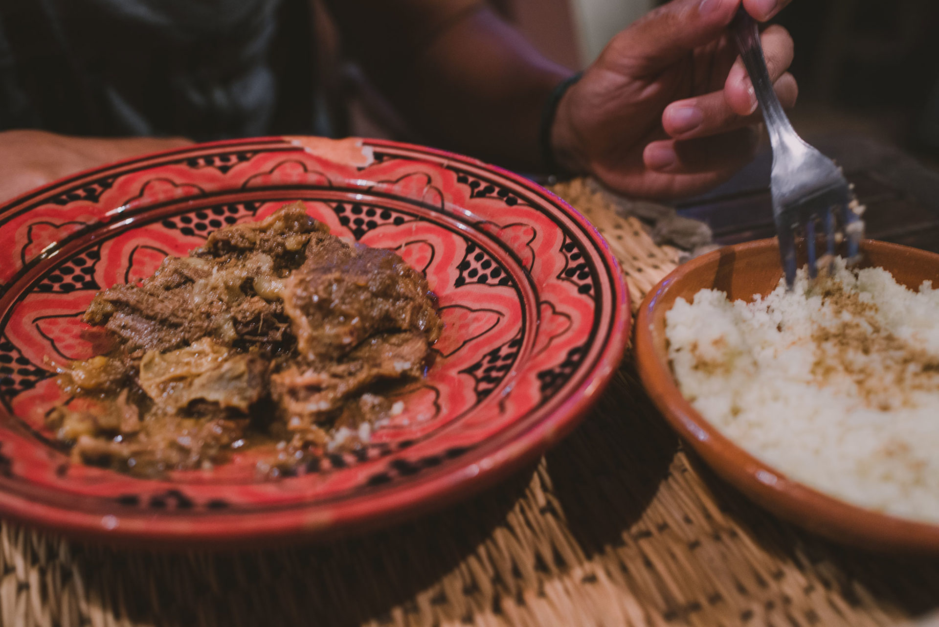 Plat Tanjia typique de Marrakech