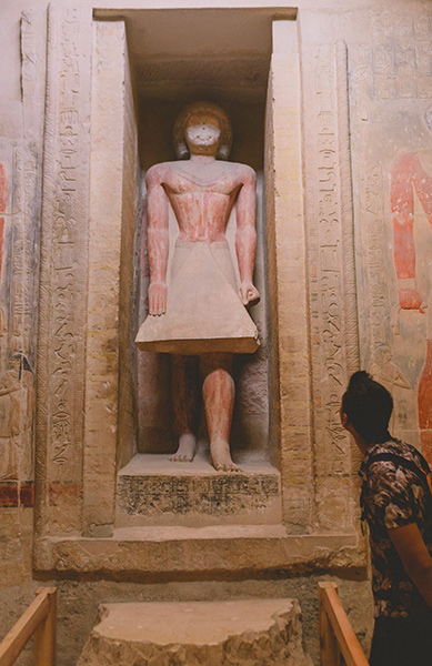 Temples proches de la pyramide de Téti à Saqqarah