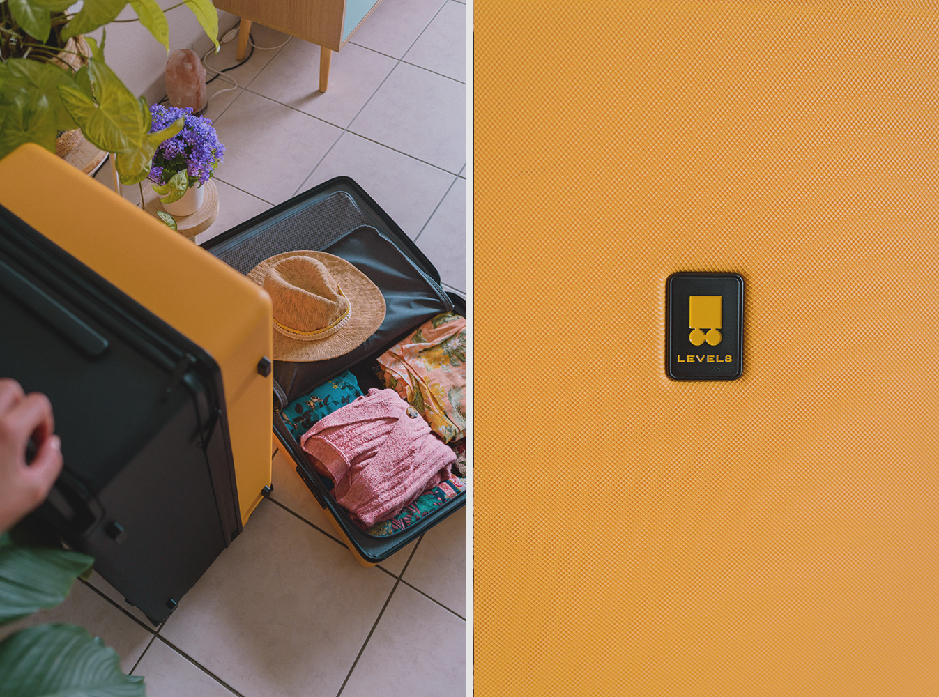 Test et avis de la valise voyageur check-in level8